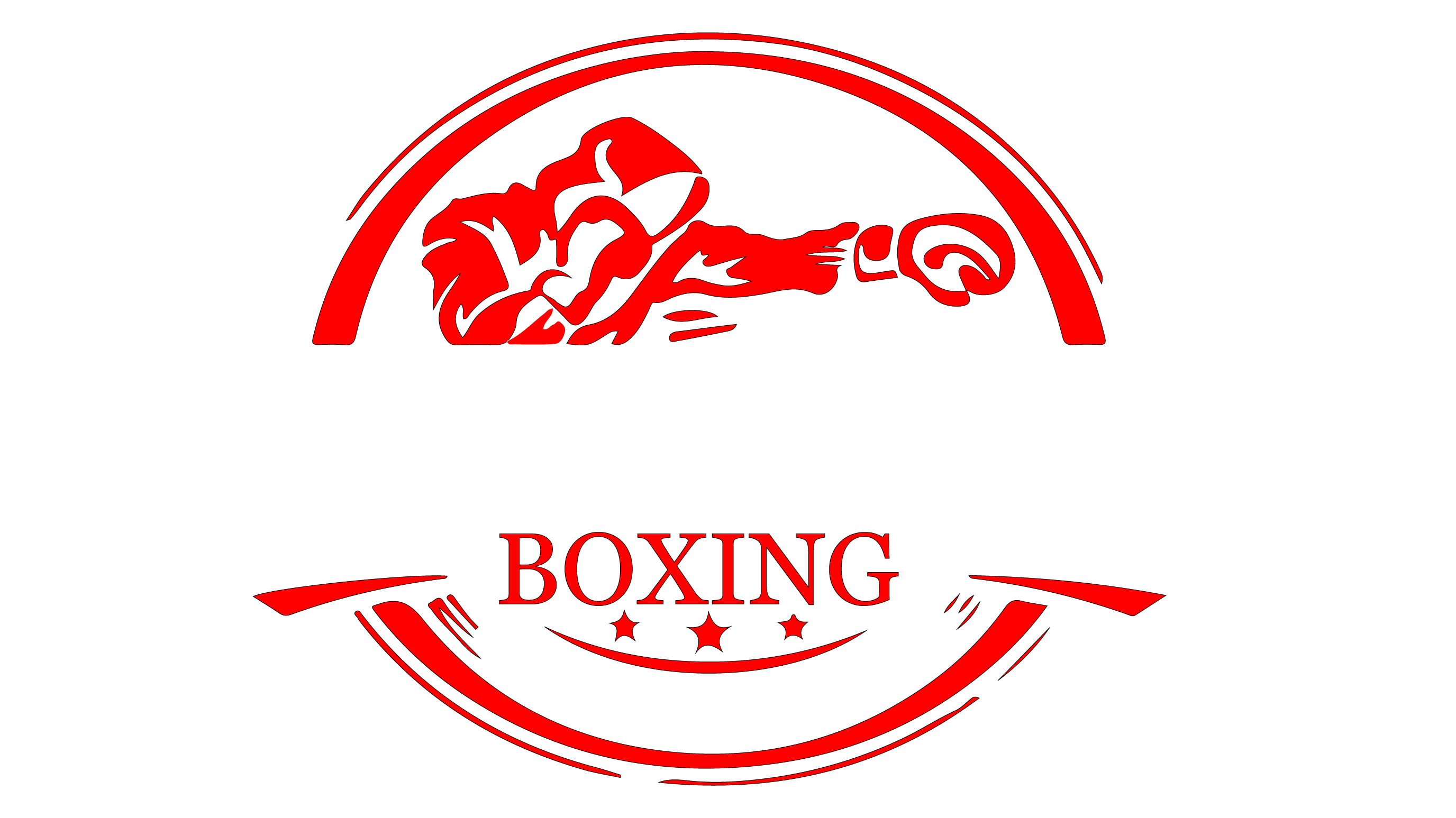 DENO-Boxing-Logó-piros-fehér